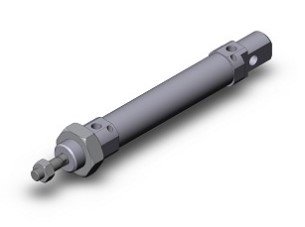 SMC CD85N16-50C-B | Piston Rod Cylinder | Round Body | Double Acting | Series C85 | Bore 16mm | Stroke 50mm