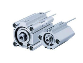 SMC CDQ2A40-20DCM | Compact Cylinder | Double Acting | Series CQ2 | Bore 40mm | Stroke 20mm