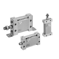 SMC MDUB32-50DMZ | Compact Cylinder | Double Acting | Series MDU | Bore 32mm | Stroke 50mm