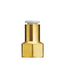SMC KQ2F06-02A | Threaded Fitting | Series KQ2 | Connection Rc 1/4 Female | Tube Size 6mm