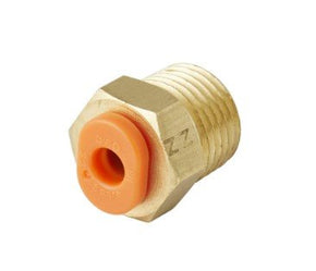 SMC KQ2H10-02NS | Straight Fitting | Threaded-to-Tube | Series KQ2 | Connection R 1/4 | Tube Size 10mm