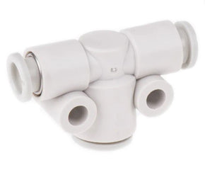 SMC KQ2T06-08A | TEE Fitting | Different Diameter | Series KQ2 | Output Diameter 8mm | Input diameter 6mm