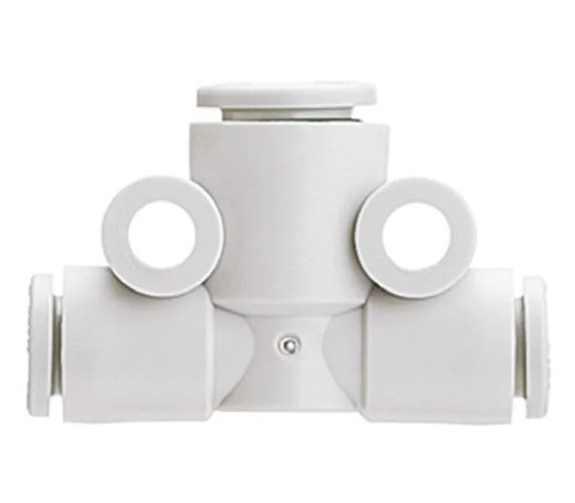 SMC KQ2T10-12A | TEE Fitting | Different Diameter | Series KQ2 | Output Diameter 12mm | Input diameter 10mm