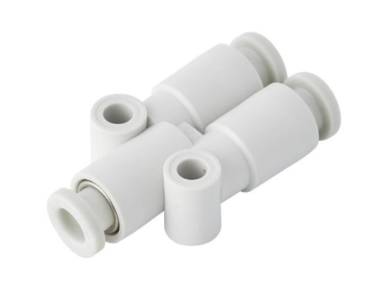 SMC KQ2U04-00A | Union Y Fitting | Tube-to Tube Adaptor | Series KQ2 | Tube Size 4mm