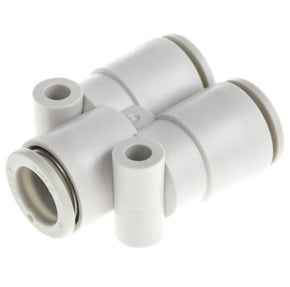 SMC KQ2U10-00A | Union Y Fitting | Tube-to Tube Adaptor | Series KQ2 | Tube Size 10mm