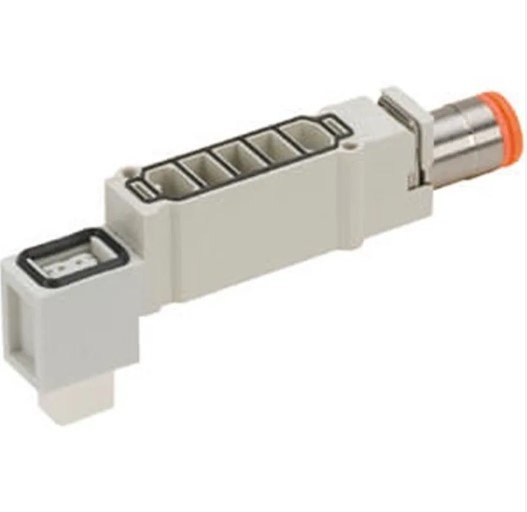 SMC SY30M-38-1A-C6 | Supply Spacer | 2/4 Solenoid Pilot Valve | Series SY3000 | Voltage 24V dc