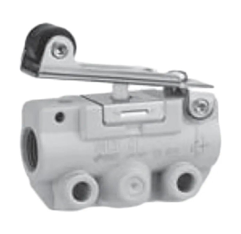 SMC VM131-01-01SA | Roller Lever | Series VM100 | Mechanical Valve | Number of Ports 3 | Port Connection R 1/8
