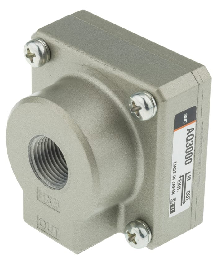 SMC AQ3000-03 | Quick Exhaust Valve | Threaded | Series AQ | Connection Rc 3/8 Female