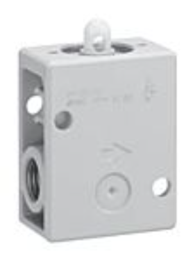 SMC VM230-02-00A | Manual Control Valve | 3-Ports | Series VM200 | Connection R 1/4