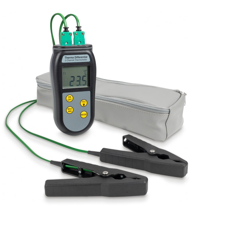 ETI 860-095 | Standard Thermometer Kit for HVAC | Type K, 0.1 °C Resolution, Two Probes - generaltechuae