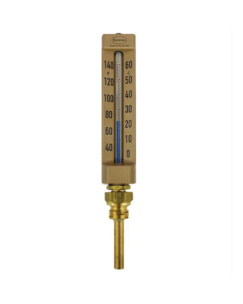 Brannan 83/226/0 | Industrial V-Line Thermometer | 135° angle, 200 mm, 0 to +120 °C, 160 mm pocket - generaltechuae (2)