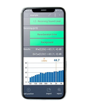 Mobile application for building acoustics measurements - generaltechuae