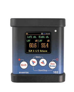 Class 1 Dual-Channel Noise Dosimeter | Measurement Range 45 dBA RMS to 141 dBA Peak - generaltechuae