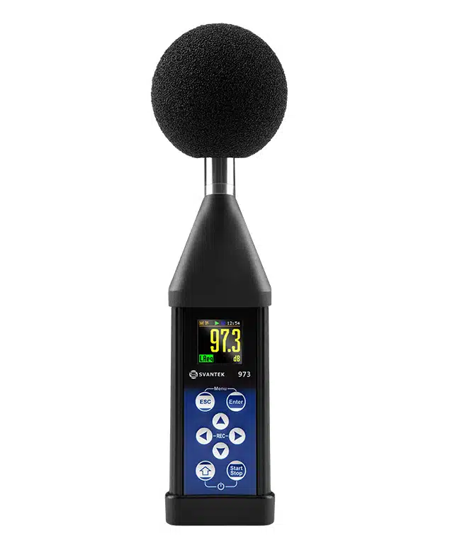 Class 2 Sound Level Meter | Total measurement range	25 dBA Leq to 141 dBA Peak - generaltechuae
