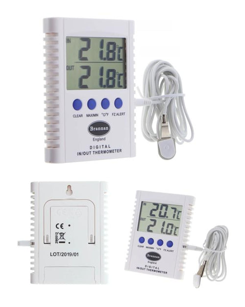 Brannan TC-019 | THERMcert Pre-Calibrated Indoor/Outdoor Max Min Thermometer | Points 0 & 35 °C - generaltechuae (2)