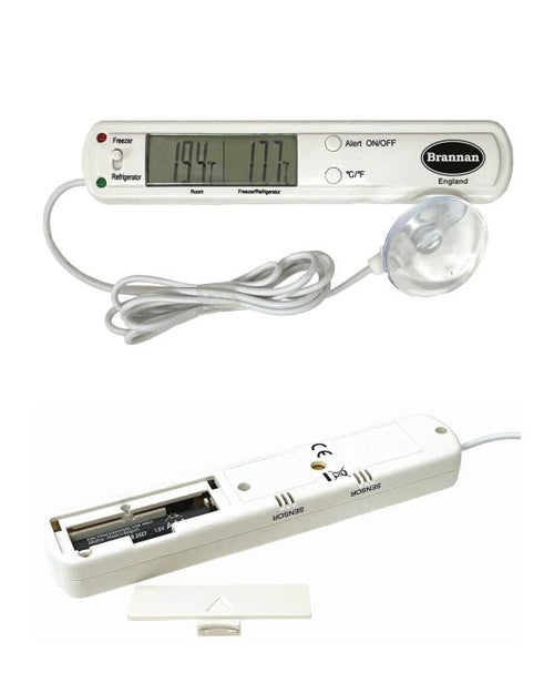Brannan TC-021 | THERMcert Pre-Calibrated Digital Freezer Thermometer | Points -18 & 0 °C - generaltechuae (2)