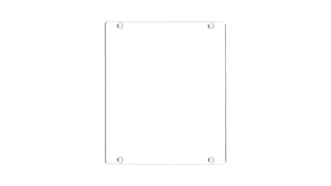 OPTEX FA TCSR-OPF-50x15 | OPF Series Scratch-Resistant Cover | 6H Pencil Hardness, t1.0 mm