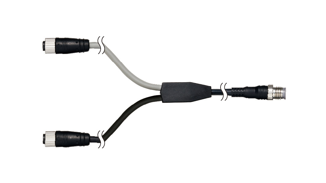 OPTEX FA TDCN-Y2-M8 | Y-Branch Connection Cable | 2 m, Connector Type