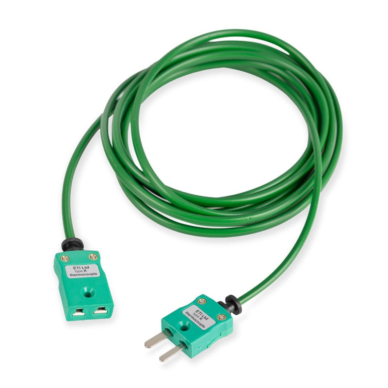 ETI 627-732 | Temperature Probe Extension Lead | Type K, Straight, 1 m - generaltechuae
