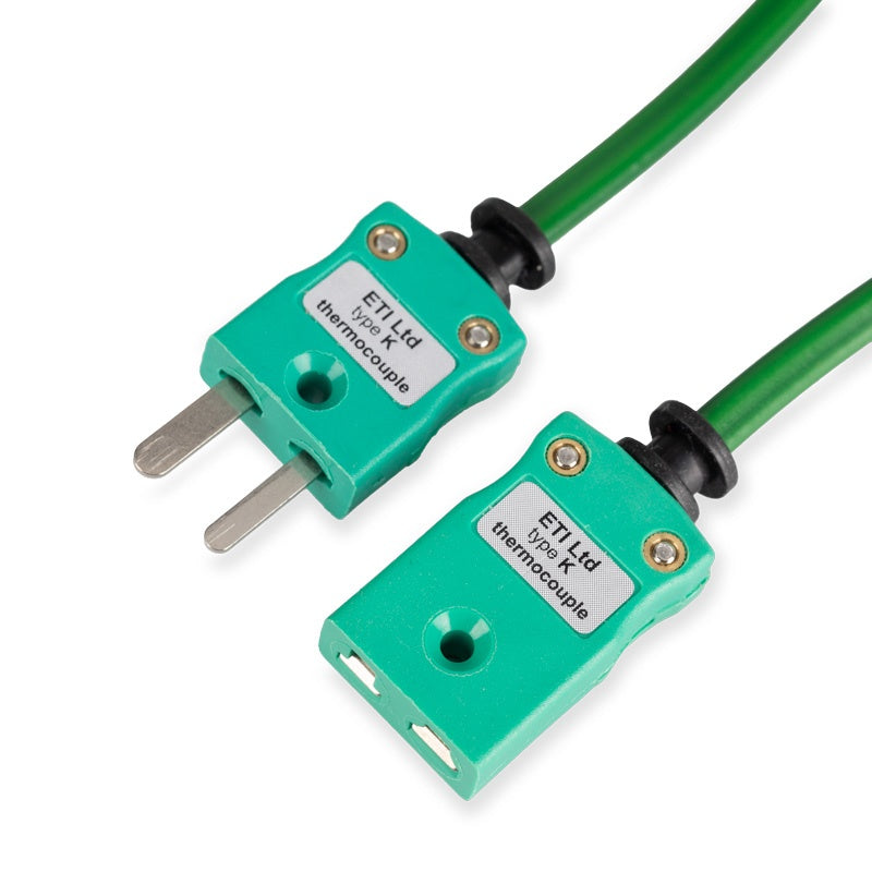 ETI 627-733 | Temperature Probe Extension Lead | Type K, Straight, 2 m - generaltechuae