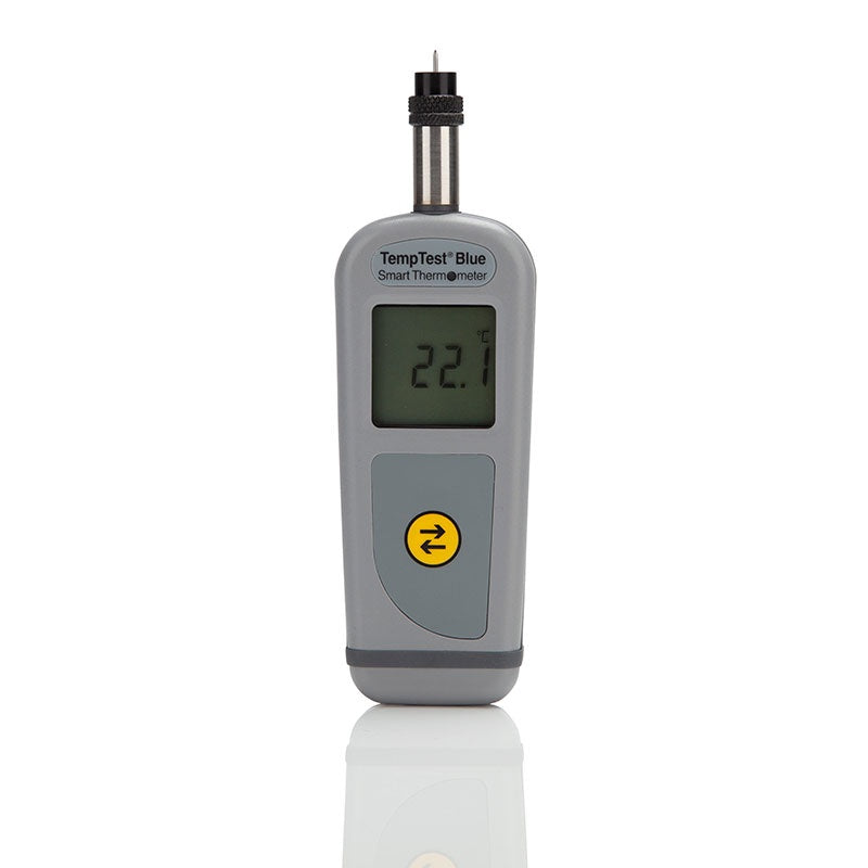 ETI 292-908 | TempTest Blue Tyre Thermometer | Bluetooth, 1-10 mm Depth Stop, IP67 - generaltechuae
