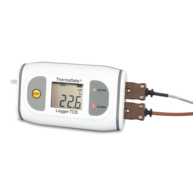 ETI 292-571 | ThermaData Thermocouple Logger | Type T, LCD, 2-Channel, IP65 - generaltechuae