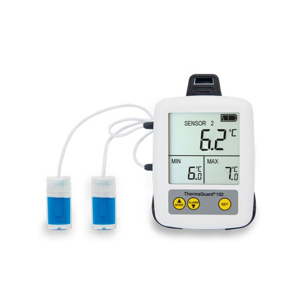 ETI 891-912 | ThermaGuard Pharm Vaccine Thermometer | Model 102 + UKAS 2-Point (-18, 0 °C) - generaltechuae