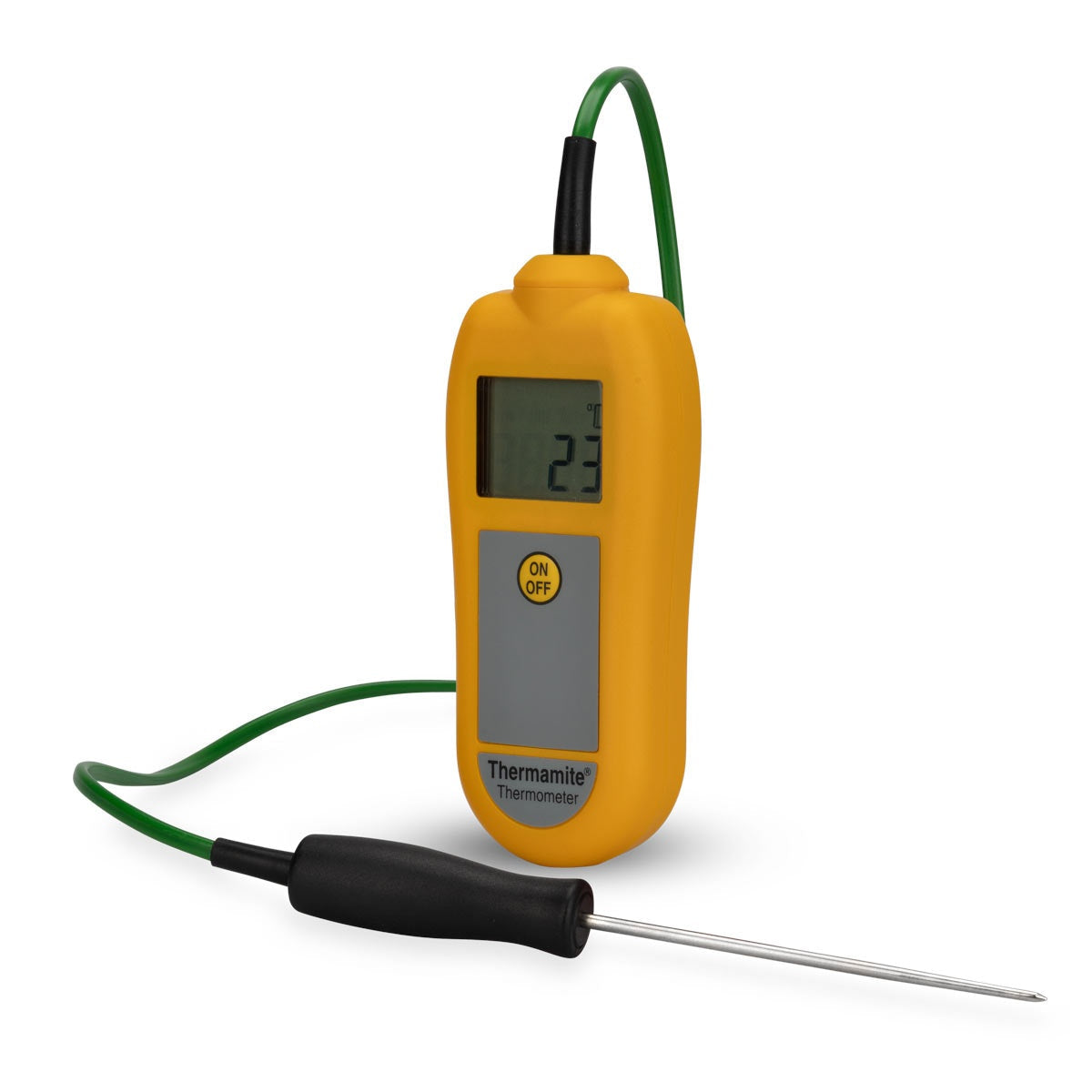 ETI 261-020 | Thermamite HACCP Process Thermometer | Yellow, -50 to 300 °C, with Probe - generaltechuae