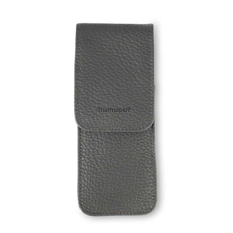 ETI 830-140 | Thermapen Protective Holster | Charcoal Grey, faux leather, snap fastening - generaltechuae