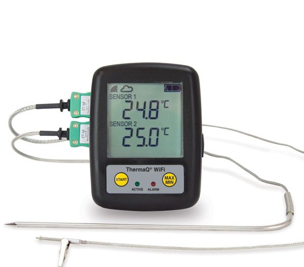 ETI 860-931 | ThermaQ WiFi BBQ Logger | Kit with probes, 2-channel Type K - generaltechuae