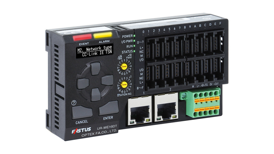 OPTEX FA UR-ME16DT | IO-Link Master | 16 Channels, e-CON, CC-Link IE Field/TSN