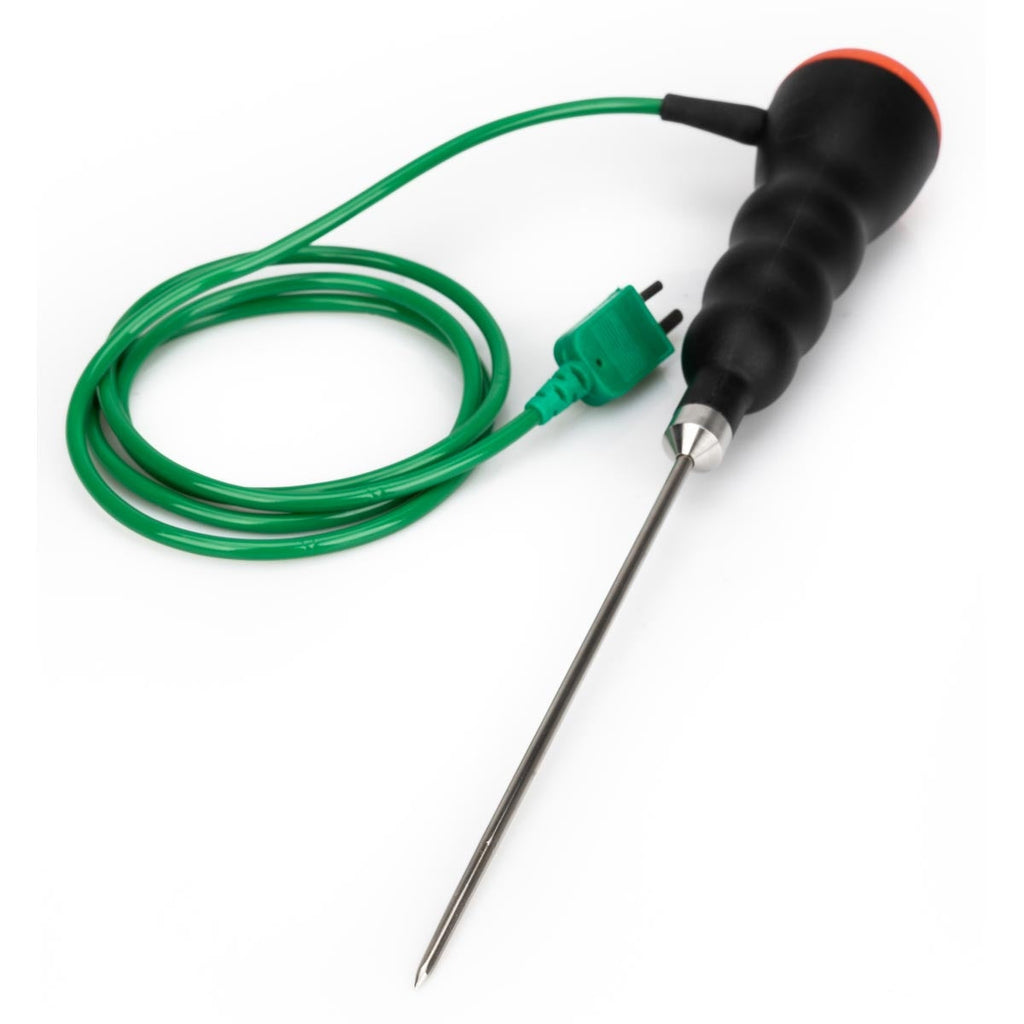 ETI 143-165 | Waterproof Thermocouple Penetration Probe | Red, straight lead, Type K - generaltechuae