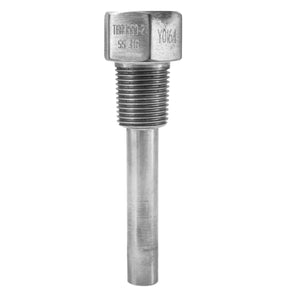 Winters TBR3550-2 | Bi-Metal Threaded Thermowell |  NPT Connection 1/2”,