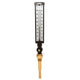 Winters TIM103-6AC-R-UV | Industrial 9” Thermometer | 3/4” NPT with thermowell |  0°F to 160°F & -15°C to 70°C