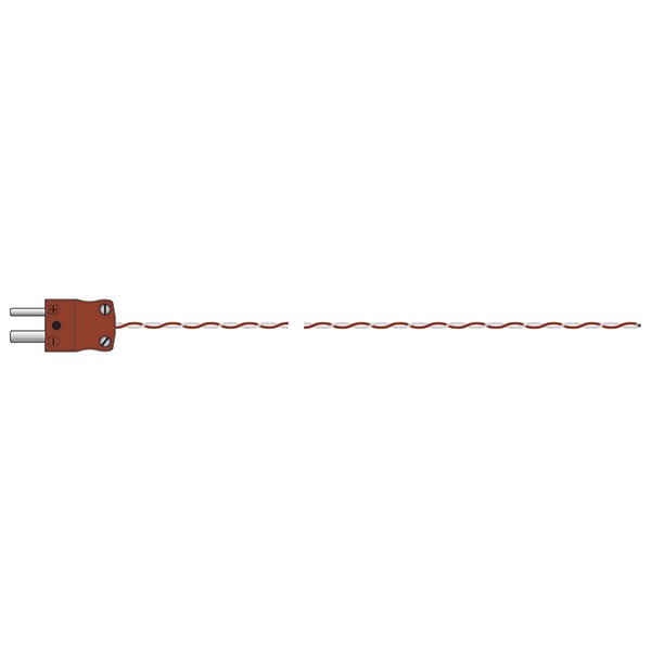 ETI 137-362 | Wire Temperature Probe | Type T, 1 metre, Ø1.5 mm PTFE - generaltechuae