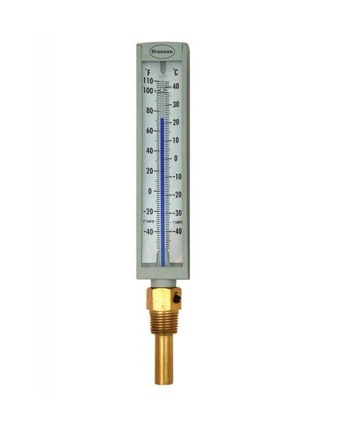 Brannan 200/402/0 | Plastic Case Hot & Chilled Water Thermometer | Back Connection, -5 to +80 °C/°F - generaltechuae