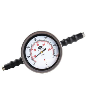 Brannan 15/420/0 | Portable Liquid Expansion Dial Thermometer | Asphalt/Bitumen, 400 mm stem, 0 to 300 °C/°F - generaltechuae