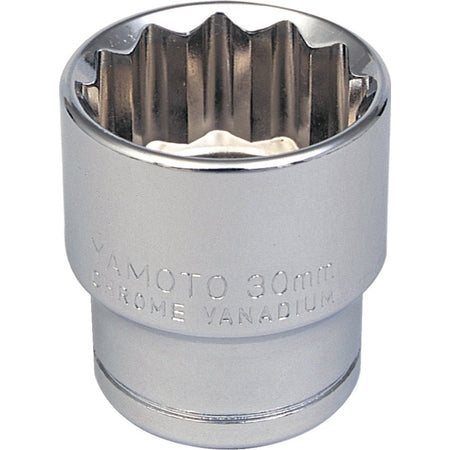 Yamoto - 1/2 inch Drive, 33mm Bi-Hexagon Standard Length Sockets - 12 Points