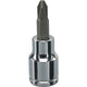 Yamoto - 3/8 inch Drive, No.2mm Screwdriver Bit Sockets - 4 Points