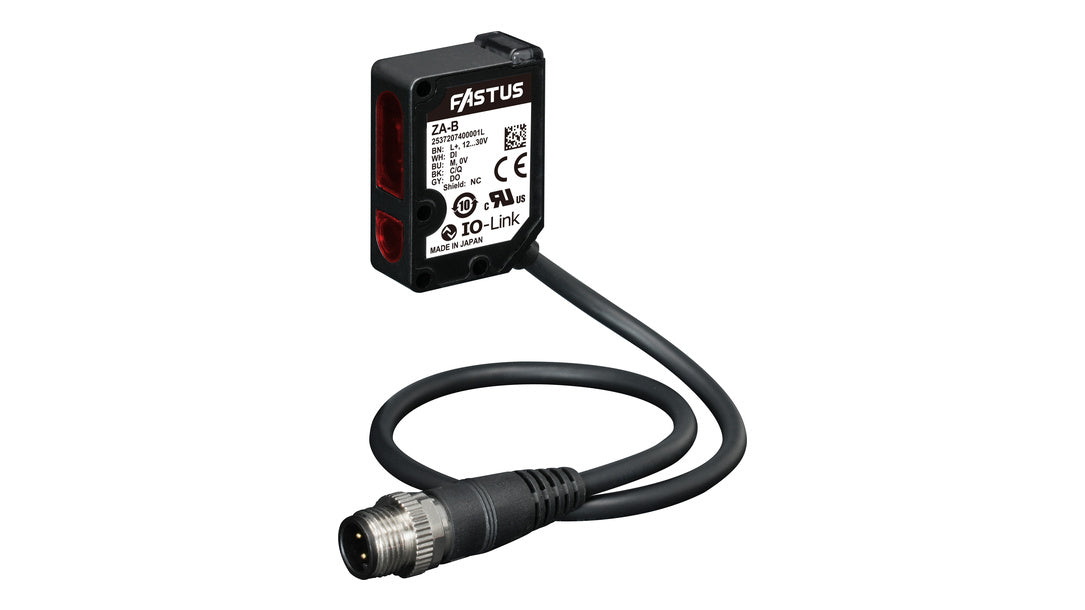 OPTEX FA ZA-BL60M | CMOS Laser Sensor with Background Suppression | 30-60 mm, 1 Output, M12 Pigtail