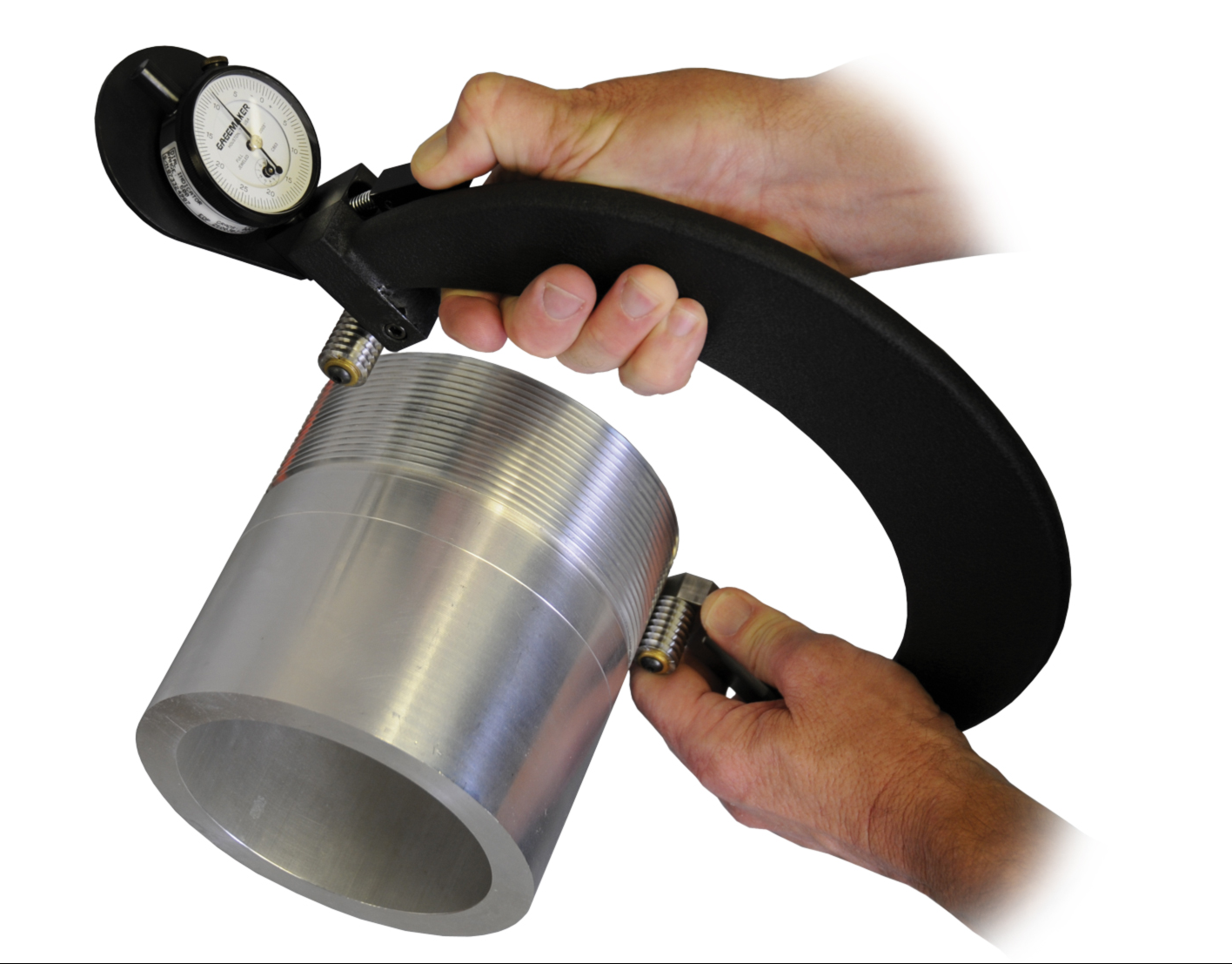 Gagemaker RG-7000, 5/8" - 4" (15.9 mm -101.6 mm) Range, 0.0005" Resolution, 1/2 Travel External Thread Roll Gauge 