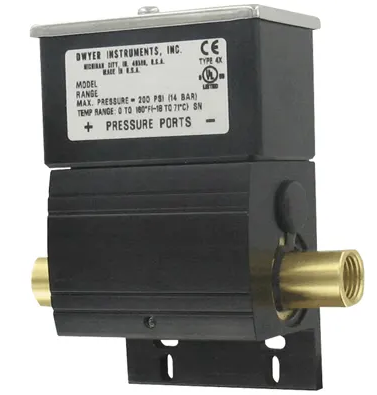 Dwyer Instruments DXW-11-153-3 | Pressure Switch | 25-50 PSI