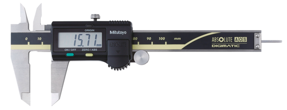 Mitutoyo 500-150-30 Digital ABS AOS Caliper, 0-100mm