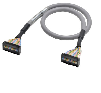 OMRON XW2Z-100EE | Parallel I/O cable for terminal block XW2R-_34G-T, 1 m