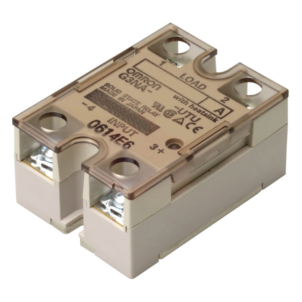 OMRON G3NA-220B-UTU 100-240VAC | Solid state relay, surface mounting, zero crossing, 1-pole, 20 A, 24 to 240 VAC