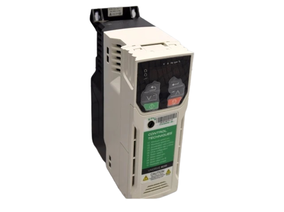 Control Techniques M200-024-00013 0.37kW Unidrive M100 series inverter drive. 3 Phase 400V supply.
