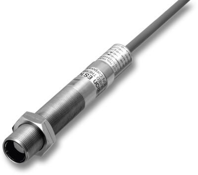 OMRON  ES1C-A40 | Temperature sensor, non-contact infrared, M18, 0-400°C
