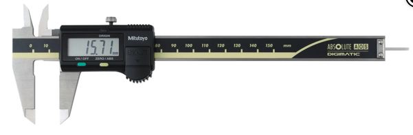 Mitutoyo 500-184-30 Digital ABS AOS Caliper, 0-150mm
