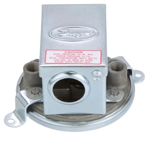 Dwyer Instruments 1910-5 | Differential Pressure Switch | SPDT | 1.4-5.5in w.c. | 1900 Series