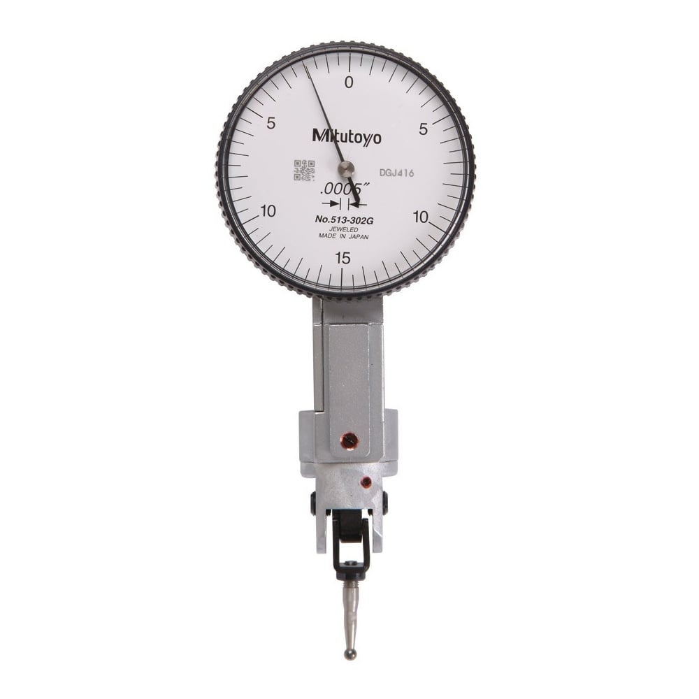 Mitutoyo 513-302GT Universal lever Indicator Range 0.03", Graduation .0005" Full Set